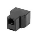 3Female Telephone Splitter Adapter Cable,Telephone Landline Cable Connector and Separator (RJ12 6P6C-3 Pack)