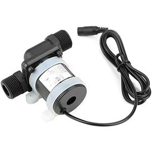 DC 12V Adjustable Speed Mini, Low Noise Circulating Boost with Rubber Base
