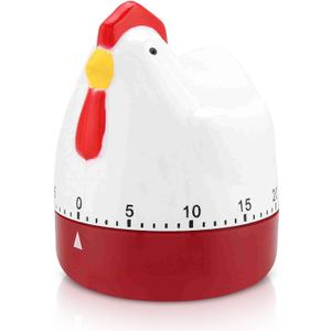 Cute Kitchen Timer, Mechanical Lovely Chicken Timer 60 Minute Egg Kitchen Cooking Digital Manual for Kids Mechanical