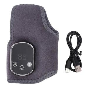 Ankle Heating Pad for Pain Cordless, Ankle Massager with Heat for Circulation and Pain, Ankle Heat Wrap, Heated Ankle Wrap for Pain (Purple, One Size)