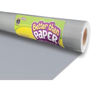 Teacher Created Resources Gray Better Than Paper Bulletin Board Roll (TCR77493), 48" x 144"