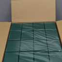 Yinkin 72 Pcs Jewelry Ring Gift Boxes Bulk 2 x 2 x 1.2 Inch Ring Necklace Earring Boxes for Weddings Christmas (Dark Green)