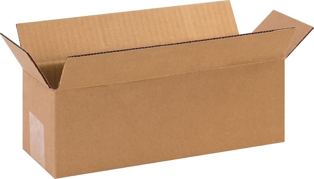 BOX USA Shipping Boxes Long 16"L x 4"W x 4"H 25-Pack - Corrugated Cardboard Box for Moving, Mailing, Packing, Packaging and Storage