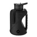 Half Gallon Water Bottle with 2-In-1 Straw Lid，Dishwasher Safe，Easy Clean，BPA-Free，Durable Solid No-Slip Handle for Gym，Work and Outdoor Sport