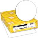 Wausau Papers Neenah Exact Vellum Bristol, 8.5" x 11", 67 lb/147 GSM, White, 94 Brightness, 250 Sheets (80211)