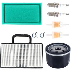 YTH2348 Air Filter Oil Filter Tune Up Kit for Husqvarna YTH22V46 YTH23V48 YTH2148 YTH2448T YTH2454T YTH2148B YTH2148C Lawn Tractor