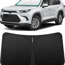 INSAUTO Custom Fit Windshield Sun Shade Accessories for Toyota Grand Highlander 2024-2026, Foldable Front Window Sunshade, UV & Heat Reflector, Keeps Interior Cool, Includes Storage Bag