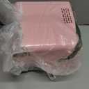 Mini Beverage Cooler for Office, Pink