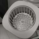 45kHz Ultrasonic Retainer Denture Cleaner Machine, Fast Cleaning for Aligners, Mouth Guards, Braces, Toothbrush Heads & Jewelry, 200ML Dental Cleaning Pod, 4 Modes & Digital Timer, White