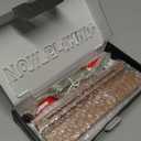 YuanDian Light up Now Playing Vinyl Record Stand Wall Mount, Now Spinning Record Player Stand, Wooden Acrylic Holder for Vinyl Album Display and Storage with Warm White Color Lights