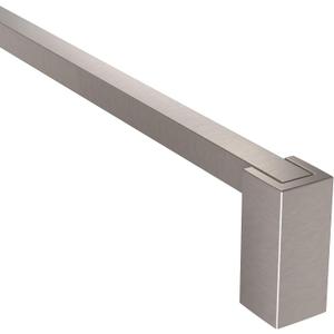 Moen Kyvos Brushed Nickel 24-Inch Single Modern -Towel Bar, BP3724BN