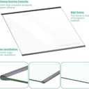 W11188040 Refrigerator Fresh Food Upper Glass Shelf, Fridge Tempered Glass Shelf for Whirlpool Refrigerators Shelf Replacement, Replaces4547258, PS12348757, W11135529, AP6286990