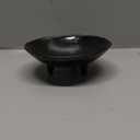 6" Decorative Bowl, Multi-Purpose Black Decorative Bowls for Keys, Candy and Home Decor, Small Ceramic Bowl