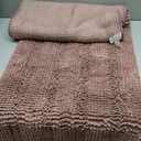 Chenille Extra Thick Non-Slip Bathroom Rug Mat for Entryway Soft Absorbent Chenille Bath Mat Camel Machine Washable Ultra Thick Easy Care (Khaki)