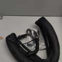 Heated Steering Wheel Cover - WARMITORY Luxury Steering Wheel Heater, 12V Quick Hand Warmer, 14.5-15 inches Outer Diameter for Standard-Size Car Steering Wheels, Black (Leatheret PU) (Deep Black)