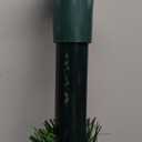 Artificial Christmas Tree 6 ft, Xmas Pine Tree Unlit with 650 Full Branches for Seasonal Holiday, Party Decoration for Home Office, Easy Assembly (Green)