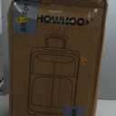 SHOWKOO Luggage Sets 3 Piece Softside Expandable Lightweight Durable Suitcase Sets Double Spinner Wheels TSA Lock Black (20in/24in/28in)