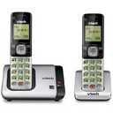 VTech CS67192 2Handset Cordless Phone with Caller ID/Call Waiting, Handset Intercom & Backlit Display/Keypad, Silver