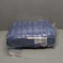 Bedsure Queen Size Comforter Set, Blue Soft Prewashed Bedding for All Seasons, 3 Pieces GentleSoft Warm Down Alternative Bed Set, 1 Lightweight Comforter (90"x90") and 2 Pillowcases (20"x26")