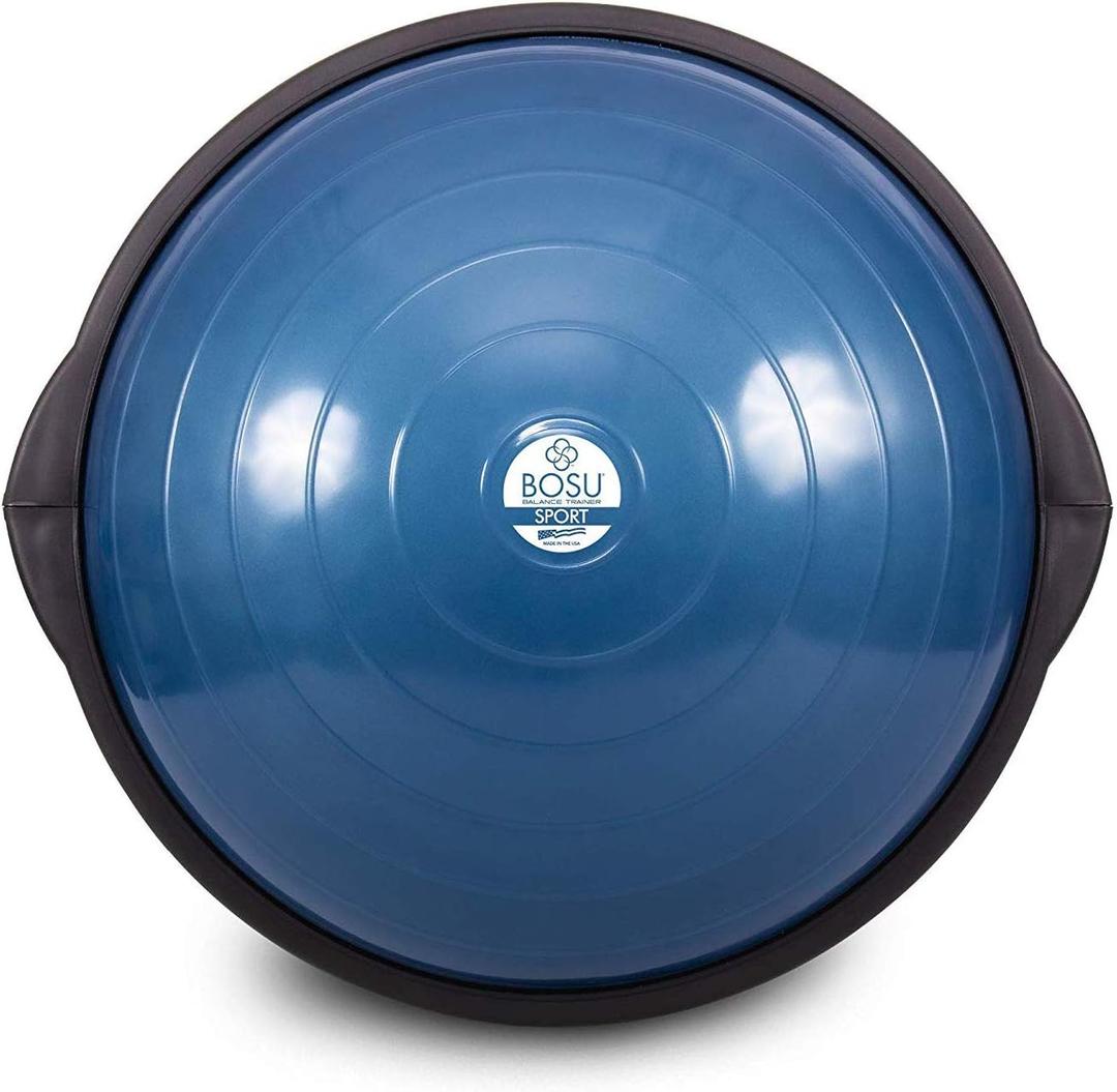 BOSU Sport Balance Trainer, Travel Size Allows for Easy Transportation and Storage, 50cm, (Blue/Black)
