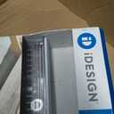 iDesign Recycled Plastic Adjustable Drawer Dividers- Set of 2 - Clear