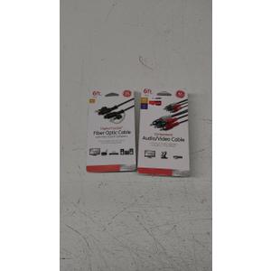 By Jasco Set of 2 Cables 6 ft.