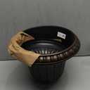 Arcadia Garden Products PL10CP Classic Traditional Plastic Urn Planter Indoor/Outdoor, 15" x 13", Brushed Copper