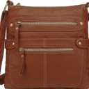 Scarleton Crossbody Bags for Women Travel Bag Purses and Handbags Multi Pocket Shoulder Bag Ultra Soft Faux Leather, H1693 (Small)