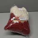 Minetom Personalized Christmas Stockings,18 Inches Custom Name Christmas Stocking with DIY Snowman Name Tags,6 Pack Knitted Xmas Stocking for Stair Fireplace Tree Hanging,Red and White