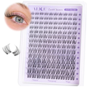 Wispy Lash Clusters Invisible Band Natural Lash Extensions Waterproof 8-16mm Cluster Eyelash Extension D Curl DIY Individual Cluster Lashes by ALICE