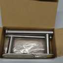 NearMoon Toilet Paper Holder Self Adhesive, Premium Thicken SUS304 Stainless Steel Rustproof Adhesive Toilet Roll Holder no Drilling for Bathroom, Kitchen, Washroom (2 Pack, Brushed Nickel)