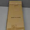 AmazerBath Bamboo Toilet Stool, Foldable Squat Potty Stool for Adults, Non-Slip Poop Stools for Bathroom, 0.59" Thickness Potty Step Stool, Poop Foot Pooping Steps for Kids, 6.8" (Natural Color)