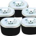 Replacement 17210-ZE1-517 Air Filter for Gx140 Gx160 Gx200 5.5hp 6.hp Small Engines, Compatible with Raven 212cc 24in Front-Tine Tiller (5 pcs)