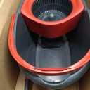 O-Cedar EasyWring Microfiber Spin Mop, Bucket Floor Cleaning System, Red, Gray, Standard