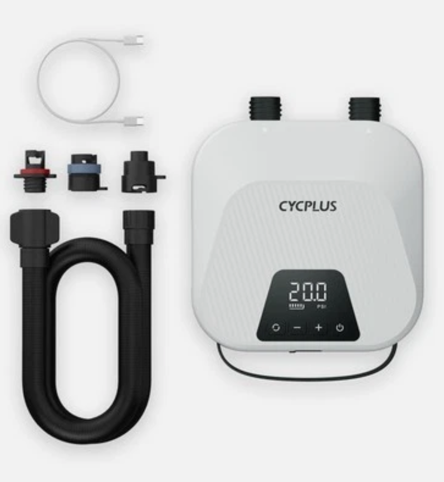 20PSI High Pressure Smart SUP Air Pump, Rechargeable Battery-powered
