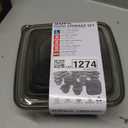 50 Pcs Food Storage Set Lock Box