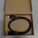 Amazon Basics HDMI Cable, 3ft, 4K@60Hz, High-Speed HDMI 2.0 Cord, 18Gbps, 2160p, 48 bit, Compatible with TV/PS5/Xbox/Roku, Black