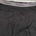 Organic Signatures 3-pack Soft Comfortable Mens 100% Organic Cotton Boxer Briefs (Large, Black)