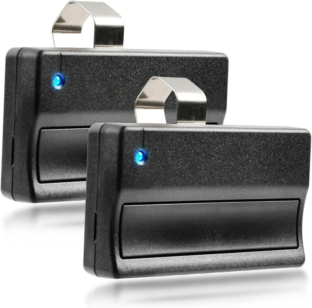 2 Garage Door Remote Opener for Liftmaster 371LM (2005-Current) Purple Button - Security+ 315 MHz