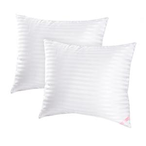 EIUE Throw Pillow Inserts, Machine Washable Pillows, Premium Polyester Fiber Fill for Sofa Bed & Decorative Cushions (White, 20x20inch)