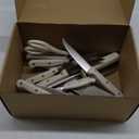 carote Premium Knife Set,High Carbon Stainless Steel Forged,Sharp Knives Set for Kitchen,Triple-rivet Ergonomic Handle,Hundreds Years of Masterful Craftmanship(Ivory,15PCS)