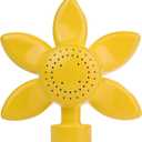 Garden Sprinklers for Small Areas Lawn Sprinkler for Small Yard Sunflower 360 Degree Metal Sprinkler Plant Watering Sprinkler Head with Gentle Water Flow for Kids Outdoor Playing
