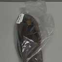 Men'S Summer Flip Flops, Non-Slip Clasp Sandals, High-End Breathable Slippers for Outdoor, All-Season, Casual & Vacation Wear, Solid Color & Striped Pattern, Round Toe, Lace Closure, Fabric Upper & Inner, EVA & Rubber Sole, No Insole (10.5, Brown)