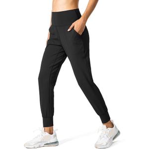 G Gradual Women's Joggers High Waisted Yoga Pants with Pockets Loose Leggings for Women Workout, Athletic, Lounge S