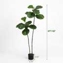 Artificial Fiddle Leaf Fig Tree 4FT Faux Large Tree