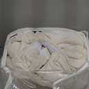 H.VERSAILTEX Real Velvet Plush 3 Piece Stretch Sofa Covers Couch Covers for 2 Cushion Couch Sofa Slipcovers Width Up to 90 Inch Feature Thick Soft Stay in Place (Large Sofa, Ivory)