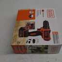 BLACK+DECKER 12V MAX Cordless Drill/Driver, Battery and Charger Included (BDCDD12C)