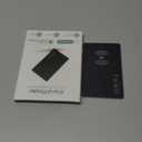 Wallet Tracker Card for Android,Rechargeable Air Tag Wallet Finder, Thin and Light Smart Card IP68 Waterproof GPS Tracker Item Locator for Google Find Hub App(Android Only)