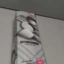 3-Piece Modern Stainless Steel Kitchen Utensil Set - Spatula, Ladle and Tongs - Long Handle Heat Resistant Grip - Non-Stick Cookware Set