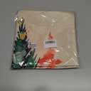 bassyil Christmas Tree Watercolor Throw Pillow Covers Decorative Linen Pillow Cases Set of 2 Square Cushion Cover for Couch Sofa Bedroom Patio 18x18 Inch